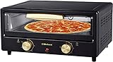 Belaco Multi-Purpose 1800W Mini Oven Pizza Oven All in One 12inch Pizza Maker Toaster Oven Tabletop Cooking Baking Grilling Heating Toasting Portable Oven 1800w incl. Baking Tray, Wire Rack and Handle