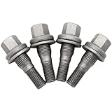 BIAREN 4x Wheel Bolts Nuts Studs For Citroen Berlingo Dispatch C2 C3 C4 Grand Picasso C5 DS3 DS4 Peugeot Partner Expert 206 207 308 407 3008 5008 RCZ 9817024580 540567 - Spanner Size: 17mm