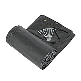 Hi-Gear Vanguard 8 Person Tent Footprint to Prolong the Life of your Tent, Tent Accessories, Festival Essentials, Camping Accessories, Camping Equipment Black, Grey, One Size