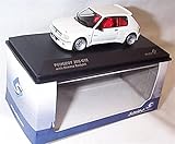 Solido Peugeot 205 Gti Dimma Bodykit white vehicle 1:43 scale diecast model