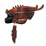 OCKULT Wall Sculpture,African Character Wall Decor, Wood Carving Wall Hanging Décor For Home