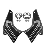 Air Ducts Caliper Air Cooling Ducts Fit For Suzuki GSXR/GSX-R 600 750 1000 1000R 1300 GSXR600 GSXR750 GSXR1000 GSXR1000R(Bright Black)