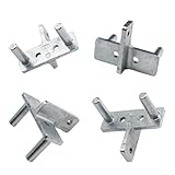 Cabinet Bracket 103887 Suitable for Ikea Ivar Mounting Cabinet Bracket Mounting (Pack of 4)