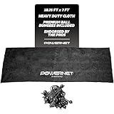 PowerNet Dugout Shade Cover, Baseball & Softball Portable Sun Shade, Outdoor Sports Sun Cover for Chain Link Fence, 18.75 FT x 7 FT