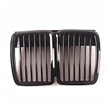 Front Bumper Grille Front Hood Kidney Grille For BMW 1983-1991 For E30 For E30 For 325i For 325is For 325iX 325 For 325e For 325es For 318i For 320i For M3(Glossy black)