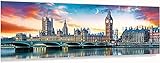 YALKIN 5D Diamond Painting Kits for Adults DIY Large Big Ben Landscape Full Round Drill (31.5 x 11.8 inch) Embroidery Pictures Arts Paint by Number Kits Diamond Painting for Home Wall Decor
