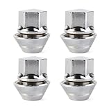 AKORD Alloy Wheel Nuts with Floating Captive Washers, M12 x 1.5 mm Lugs, Set of 4