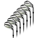 Forgan of St Andrews OneSwing Single Length Golf Iron Set 4-PW + GW (8 Clubs) (Graphite)