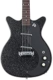 DANELECTRO BLACKOUT 59 GUITAR - BLACK METALFLAKE