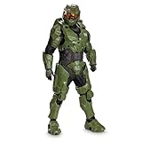 DISGUISE 155779T Master Chief Infinite Ultra Prestige, Official Multi Piece Halo Costume for Adults, Solid, Medium (38-40)