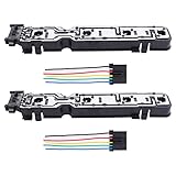 HouYeen 2 Pair Rear Left and Right Light Lamp Bulb Holder Stop Socket with Wire Loom Connector for Transit Van Mk6 MK7 2000-2014 6C1113N004AB