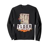 Climber Boulderer Der Boden ist Lava I Present Party Bag Sweatshirt