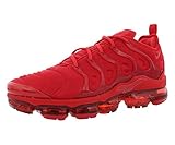 NIKE Men's Air Vapormax Plus Sneaker, red, 10 UK
