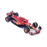 Bburago F1 Formula 1 FERRARI SF-24 (2024) - SAINZ - 1:43 Scale - Incredibly Detailed Die-Cast Replica Collectible Race Car Model, Multiple Colours