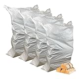 AMOS Kiln Dried Hardwood Birch Chunky Firewood Logs 240L for Fireplaces, Stoves, Fire Pits, Pizza Ovens, Chimineas, BBQ, Wood Burner Under 20% Moisture Ready to Burn Sustainably Sourced