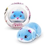 Pets Alive Hamstermania Blue by ZURU Hamster, Electronic Pet, 20+ Sounds Interactive, Hamster Ball Toy for Girls and Children, (Blue)