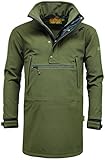 Mens Game Stalking Smock | Hunting Shooting Anorak Jacket | Waterproof | Breathable Green