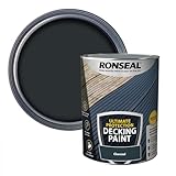 RONSEAL ULTIMATE DECKING PAINT CHARCOAL 5L