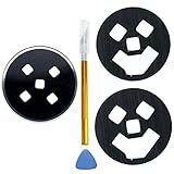 Ubrokeifixit Galaxy Watch 42mm Back Glass Rear Lens Glass Replacement for Samsung Galaxy Watch 42mm R810 R815 R815F R815N R815U R815W,Without Rear Cover (R810-R815/Glass Lens)