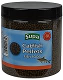 Supa Catfish Pellets Fish Food 175 grams, Specially Formulated Nutritious Sinking Pellet Suitable for All Tropical and Coldwater Bottom Feeding Fish