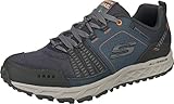Skechers Men's Escape Plan Trainers, Blue Navy Orange, 10 UK