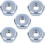 5 Pieces Sprocket Cover Nuts for STIHL Chainsaw MS170 MS171 MS180 MS181 MS250 MS251 MS211 MS390 and More Models, AUMEL Stainless Steel M8 Nuts Universal Bar Cover Nut Parts