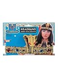 Multicolor Egyptian Headband for Adults, 1 Pc. - Beautiful & Trendy Design, Perfect Accessory for Costume Parties, Dress-Up Events, Festivals, Cosplay, & More Halloween Halloween