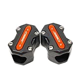 For KTM 1290 390 790 890 990 1050 1090 1190 1290 Super Adventure Crash Bar Protector Engine Guard Bumper Block(Black)