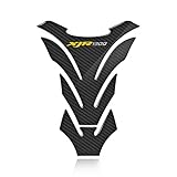 3D Carbon Fiber Motorcycle Stickers For Yamaha XJR 1300 XJR1300 Fuel Tank Pad Cover Protector Decal (Color : 7)
