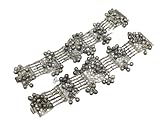 Rajasthan Gems Tribal Bracelet Antique Silver Solid Women Handmade Rattle Sound Gift D807