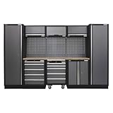 Sealey Modular Storage System Combo - Pressed Wood Worktop - APMSSTACK03W