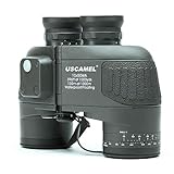 USCAMEL 10X50 Marine Binoculars for Adults with Rangefinder Compass, Marine Binoculars for Adults Boating Sailing