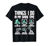 Things I Do In My Spare Time Mountain Bike MTB Bicycle Kids T-Shirt