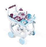Disney Frozen 2 Pretend Play Kids Toy Tea Trolley Includes 17 Accessories Including Tea Set On Wheels, Play Cutlery and Removable Tray For Children From 3+
