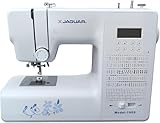 Jaguar 190S Starter Electronic Sewing Machine, Computerised Light Weight Machine, Quilting, 200 Stitches, Including 100 Letters & Numbers, 8 Buttonholes