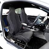 UK Custom Covers To Fit Ford Focus RS Recaro MK3 (2016-2018) Front Seat Covers (Black) - SC248B-248B