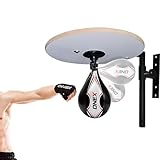 Speed Ball Platform Adjustable Punching Speed bag Wall Mounted Hanging Speedball Platform Fitness Boxing Training MMA Heavy Duty Wall Mounting Frame