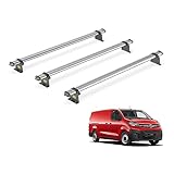 Van Guard Trade Roof Rack for Vauxhall Vivaro (2019+) 3 Steel Roof Bars [Only Suitable for Long Wheelbase Models with Twin Rear Doors] - UltiBar Trade - SB335-3