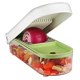 Vidalia Chop Wizard, Chopping Dicing Vegetables Fruit Cheese with Container, New by Vidalia Chop Wizard