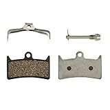 EBC Brakes CFA639 Disc Brake Pads, Compatible with Hope Evo V4, Red – Organic (Soft)