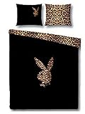 Unbekannt Playboy Bed Linen Bunny Leopard Satin Smooth 155 x 220 cm Gift New Wow - All-In-One Outlet-24