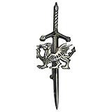 Brand New Wales Dragon Kilt Pin 4" Antique Finish Kilt Pins (Antique)