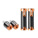 YCYHMHH Varadero Motorcycle Handlebar Grip Handle bar grip End Anti Vibration Plug For HONDA XL1000V Varadero XL1000 XL125 V XL 1000 125-NO19