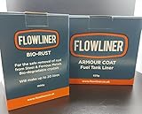 Flowliner Petrol Tank Sealer * Bio Rust Remover - Complete Kit