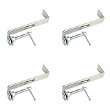 Neilsen 7in Bricklaying Clamps 178mm Internal X 4 PCS Silver