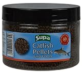 Supa Catfish Pellets Fish Food 100 grams, Specially Formulated Nutritious Sinking Pellet Suitable for All Tropical and Coldwater Bottom Feeding Fish,