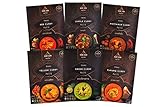 Taster Bundle - Traditional Thai Curry Paste by Mae Jum (6 Packs x 70g)
