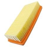 Kacepar Motorcycle Air Filter, Motorbike Air Filter Cleaner, Motorcycle Air Cleaner Intake Filter Compatible with BMW K1600GT K1600GTL K1600 2011-2018, Yellow
