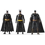 Batman 85th Limited Edition Batman Action Figures 3-Pack, 10-cm, 85th Anniversary Collectible Kids’ Toys for Boys and Girls Aged 3 and Up