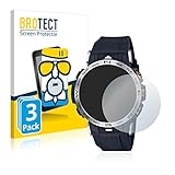 brotect Anti-Glare Glass Screen Protector Matte compatible with Casio Pro Trek PRW-30-1AER (3 Pack) - Anti-Scratch 9H Protection Film